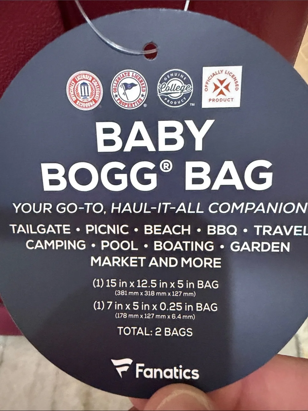 BOGG BAG BABY Texas A&M NWT